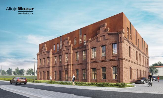 Projekt modernizacji historycznego budynku w Gliwicach