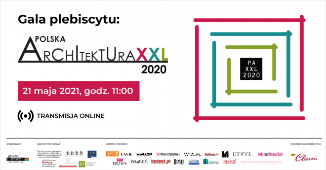 Gala Plebiscytu Polska Architektura XXL 2020 