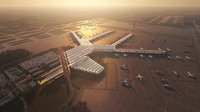 Centralny Port Komunikacyjny - projekt terminala