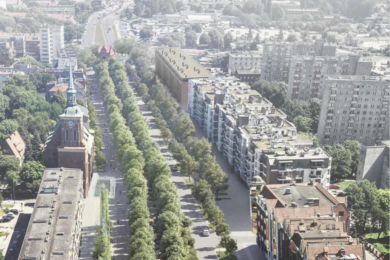 Zagospodarowanie ul. Długie Ogrody w Gdańsku - wyniki konkursu architektonicznego