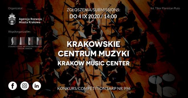 Konkurs Krakowskie Centrum Muzyki /