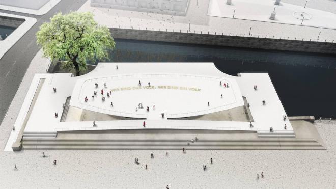 Projekt pomnika w Berlinie od Milla & Partner