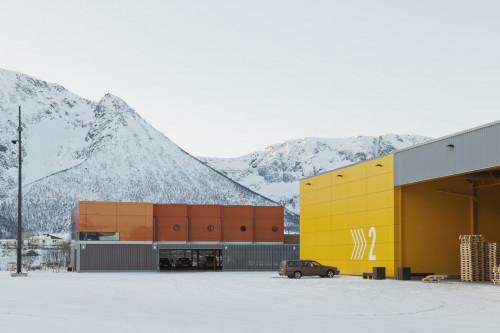 Snøhetta, Holmen Industrial Area, realizacja architektoniczna