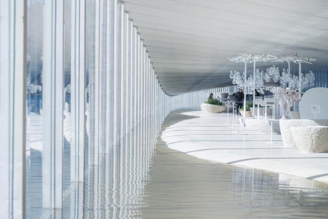 Muzeum Zaishui Art Museum - muzeum na wodzie
