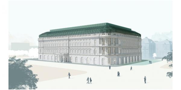 Hotel Europejski w Warszawie projekt przebudowy