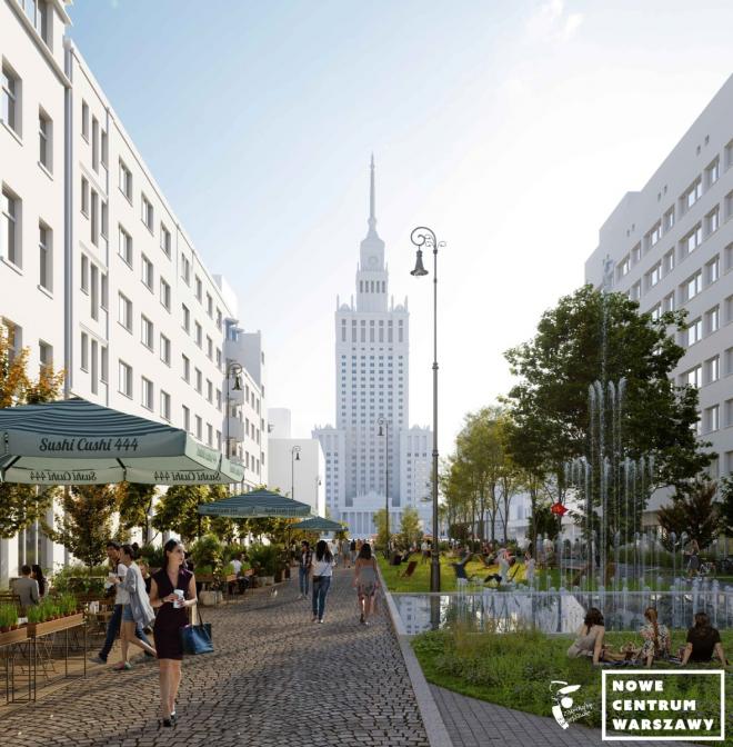Projekt Nowego Centrum Warszawy