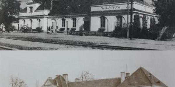 Stacja kolejowa w Wilanowie