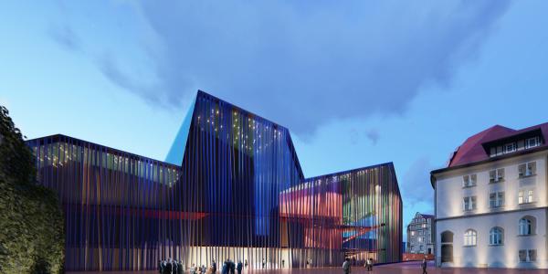Projekt Teatru Muzycznego w Poznaniu od Loegler Architekci