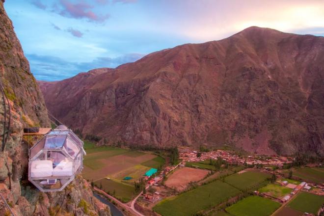 Skylodge Adventure Suites, Święta Dolina Inków, Peru