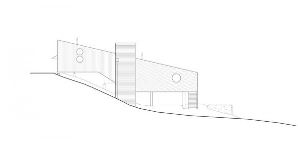 Dom z drewna od Kennedy Nolan Architects