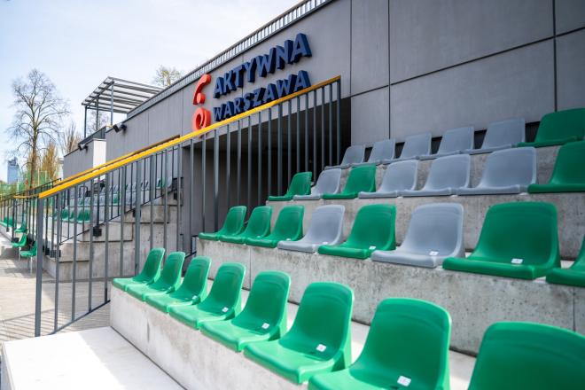 Stadion Skry po remoncie
