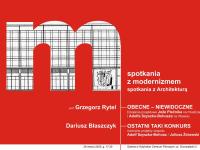 Spotkania z modernizmem - wykłady architektoniczne