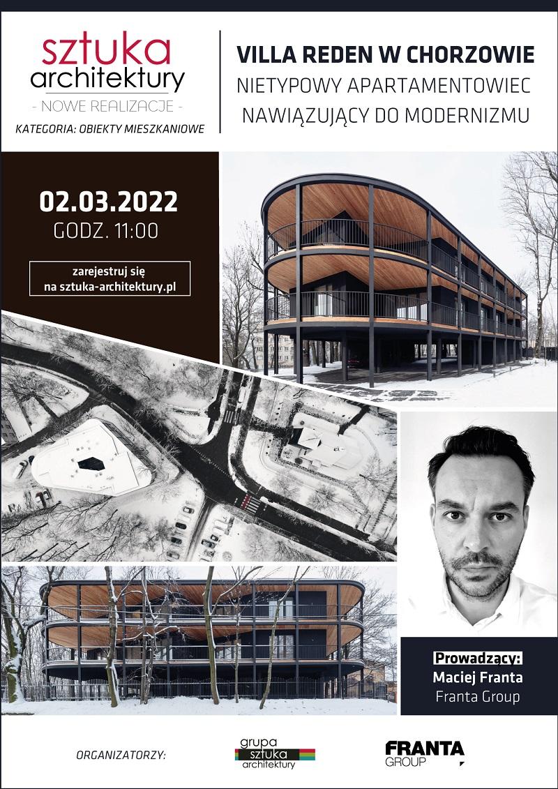 Villa Reden w Chorzowie. Nietypowy apartamentowiec nawiązujący do modernizmu - prezentacja obiektu