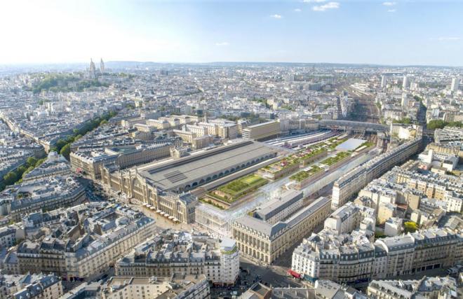 Gare du Nord, Jean Nouvel, Dominique Perrault, Roland Castro, Marc Barani, protest architektów, architektura zagraniczna