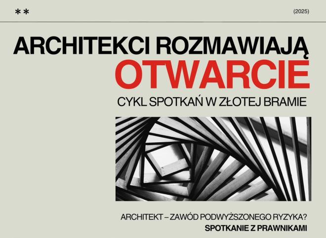  Architekci rozmawiają OTWARCIE 