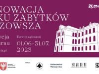 Renowacja Roku Zabytków Mazowsza 2023 - konkurs na najlepszy zabytek