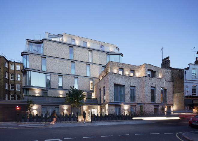 Da Costa Mahindroo Architects, luksusowy apartamentowiec, architektura mieszkaniowa