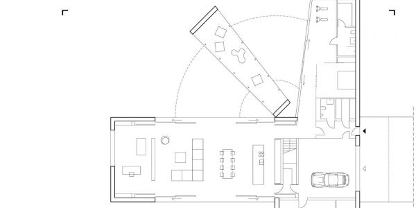 Dom Kwadrantowy, Robert Konieczny, KWK Promes, dom jednorodzinny, nowoczesny dom, projekt domu, dobra architektura, realizacja architektoniczna
