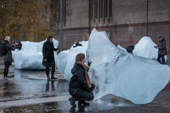 Olafur Eliasson, Tate Modern, instalacja z lodu