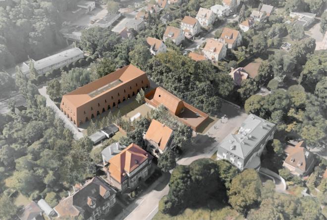Projekt Ośrodka Szkoleniowo-Naukowego Okręgowej Izby Lekarskiej w Gdańsku