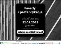 E-konferencja: Fasady i prefabrykacja