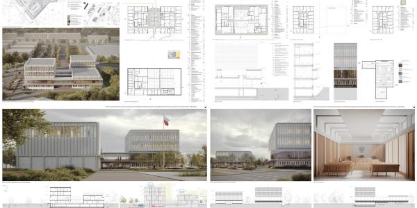 Wyniki konkursu na projekt budynku Sądu Rejonowego i Prokuratury Rejonowej w Końskich