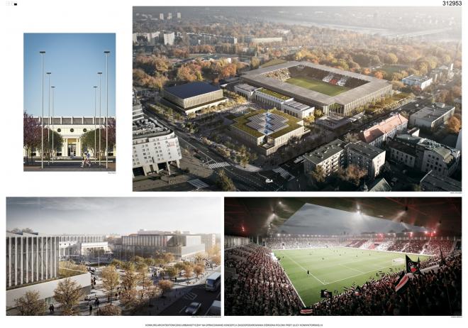 Stadion Polonii, III nagroda: JEMS Architekci
