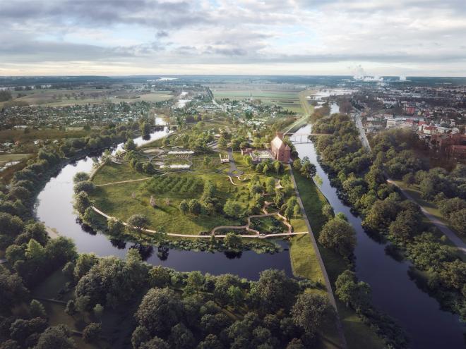 masterplan dla zamku w Świeciu