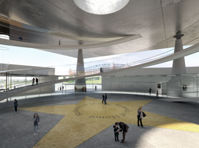 Projekt architektoniczny National Medal of Honor Museum
