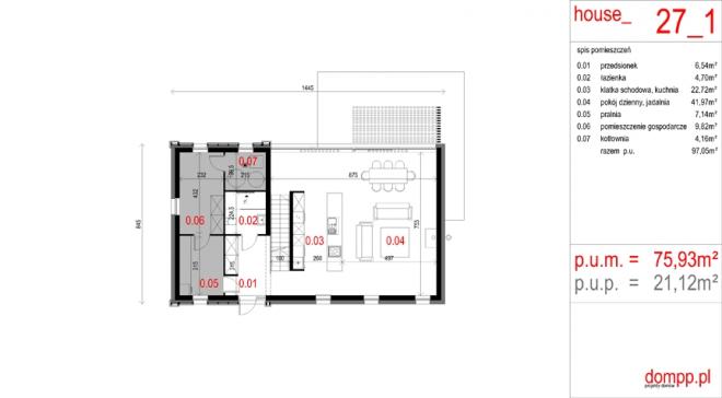 House 27.1, Majchrzak Pracownia Projektowa, Renata D. Majchrzak, projekt domu jednorodzinnego, projekt domu
