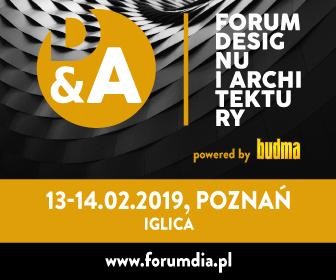 budma 2019, forum architektury, D&A Forum Designu i Architektury