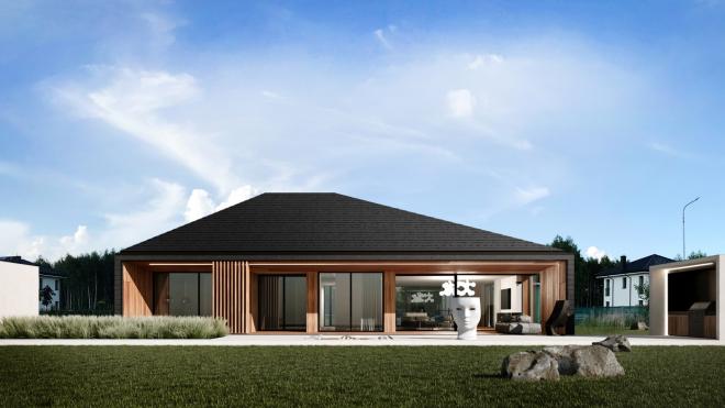 Projekt domu RE: Volcano House od REFORM Architekt 