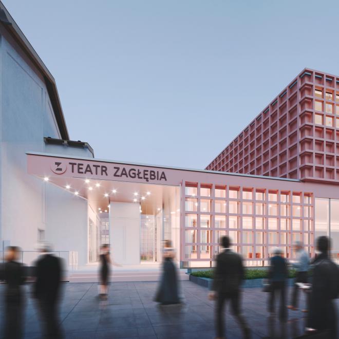 Projekt rozbudowy Teatru Zagłębia