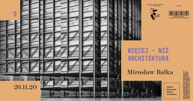 Więcej niż architektura: Mirosław Bałka