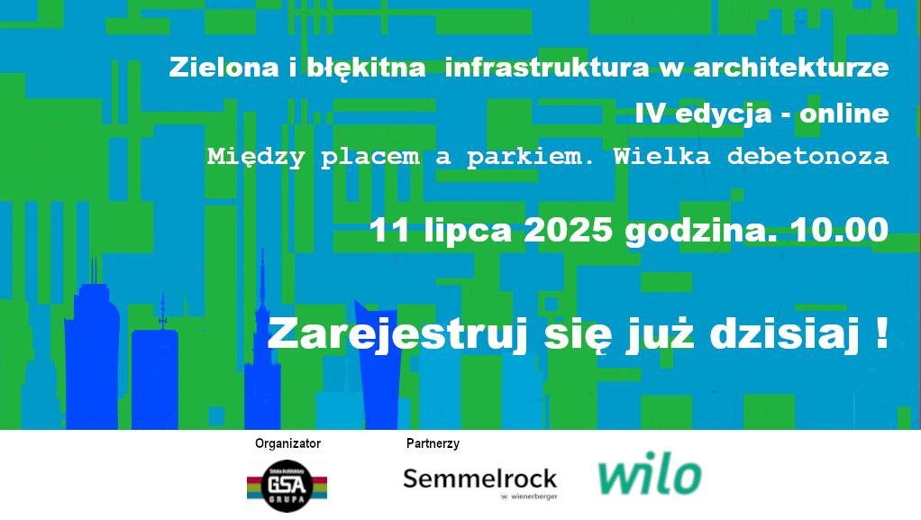 Zielona i błękitna inrastruktura w architekturze online