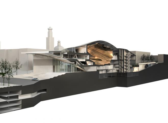Filharmonia w Jekaterynburgu, Zaha Hadid, projekt architektoniczny