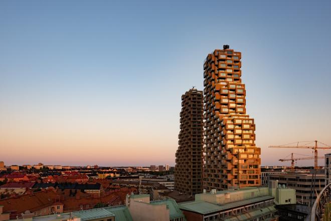 Wieża Norra Tornen  nagrodzona w konkursie International Highrise Award 2020 