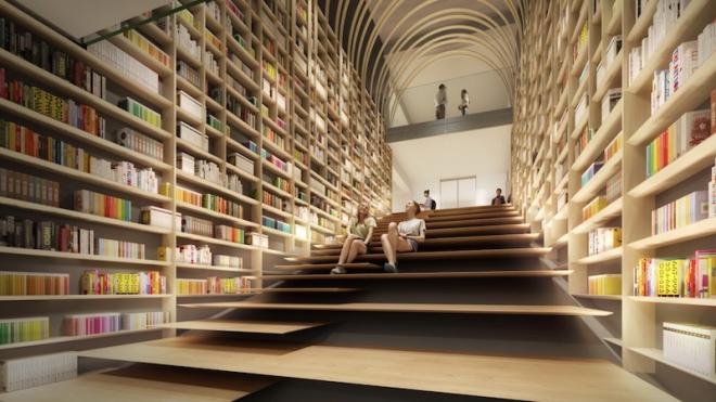Kengo Kuma zaprojektował bibliotekę w Tokio 