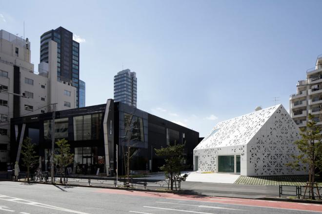 Takenaka Corporation, EQ House, pawilon wystawowy, nowoczesna architektura, realizacja architektoniczna