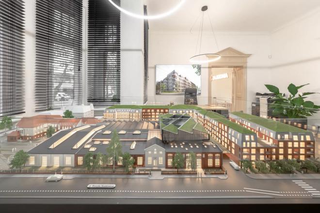 dawna zajezdnia na poznańskich Jeżycach zmieniona w dzielnicę mixed use