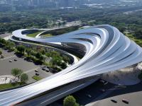 Centrum Kultury i Sztuki Jinghe New City – projekt o wyjątkowym kształcie od Zaha Hadid Architects