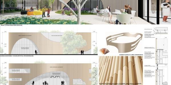 Pierwszą nagrodę w konkursie otrzymała pracownia Archistudio 