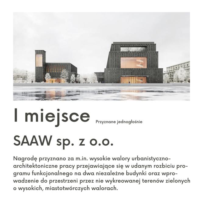 Wyniki konkursu na projekt Teatru Współczesnego w Szczecinie