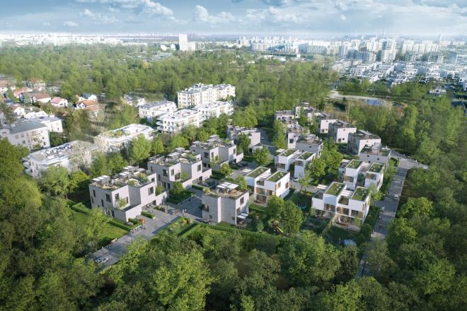 Osiedle Nova Krolikarnia - projekt architektoniczny MFRMGR Architekci