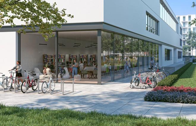 Osiedle wraz z infrastrukturą w Ursusie 