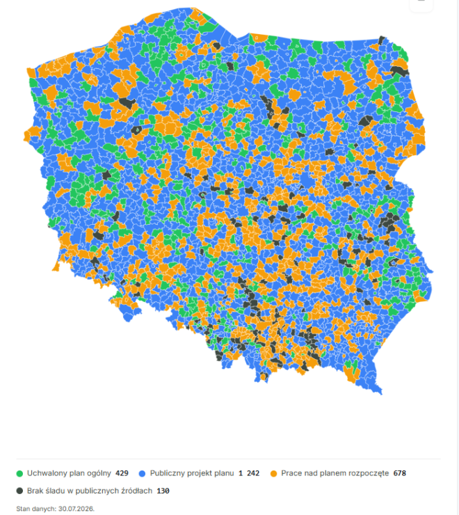 Wielka reforma przestrzenna na zakręcie. Czy paraliż planów ogólnych uderzy w pracownie architektoniczne ?