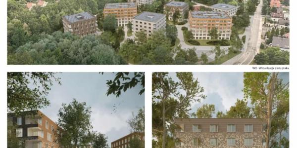 Wyróżniona praca zespołu: NM architekci 