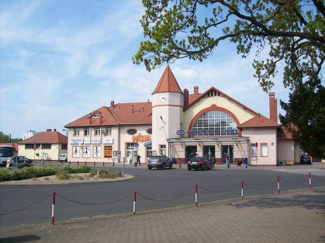 Projekt dworca kolejowego w Kołobrzegu