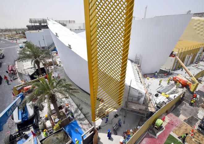 Santiago Calatrava Pawilon Kataru