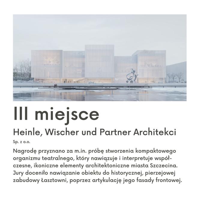 Wyniki konkursu na projekt Teatru Współczesnego w Szczecinie